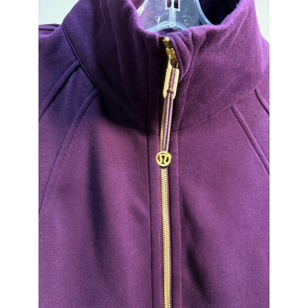 Lululemon Scuba Oversized Funnel Neck Half Zip Dramatic Magenta XS/S - Picture 5 of 7